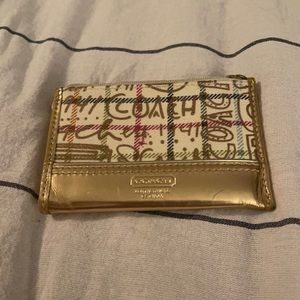 Small coach change purse